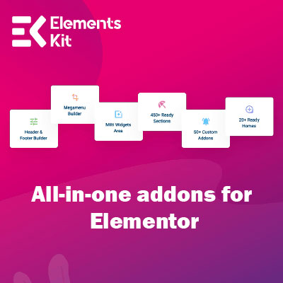 Elements Kit – The Ultimate Addons for Elementor Page Builder